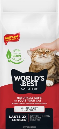 World best cat litter 28lb - world's,