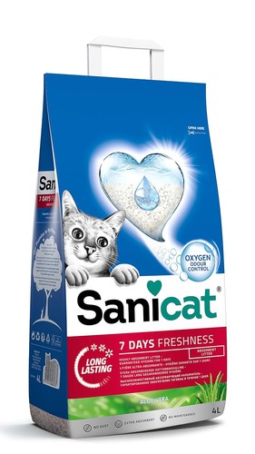 Classic cat litter with - , aloe