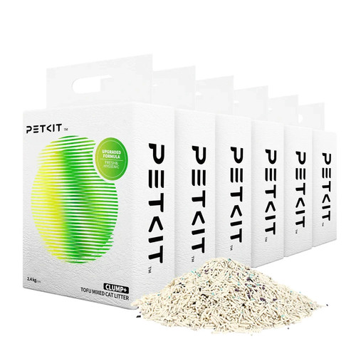 Clump tofu mixed cat litter - tofu,
