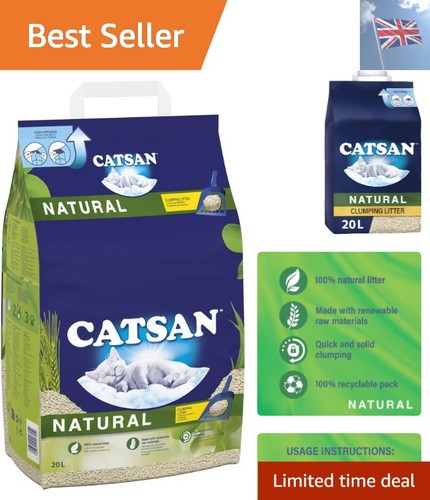 Natural cat litter 20l - cat,