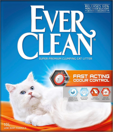 Clumping cat litter - clumping, fast