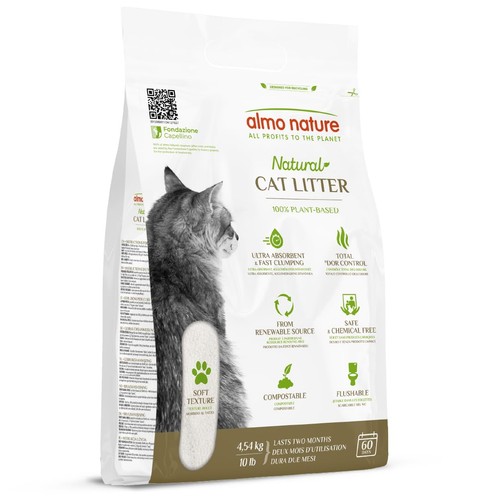 Cat litter soft texture - litter, 100%