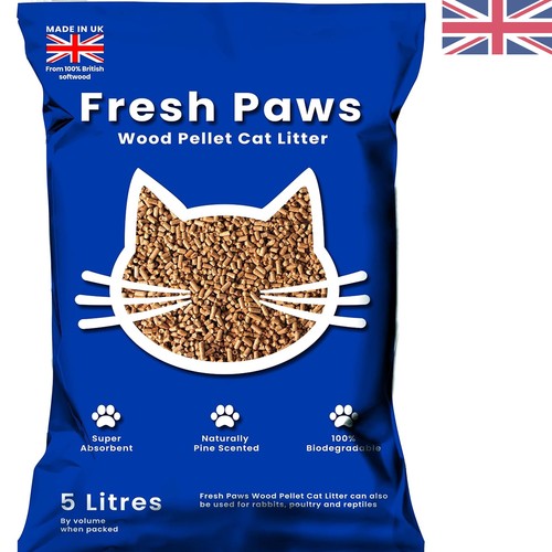 Biodegradable cat litter - biodegradable, 5l