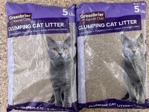 Greenbrier clumping cat litter - cat,