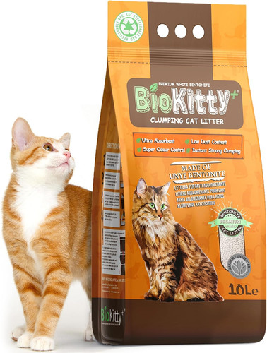 Clumping cat litter 10l - litter,