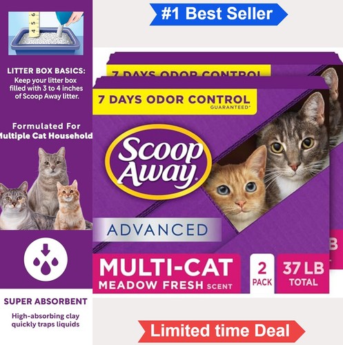 Clumping cat litter multi - litter,