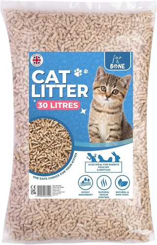 Wood based cat litter - wood,