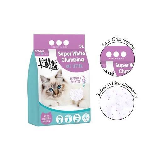 Super white clumping cat - super,