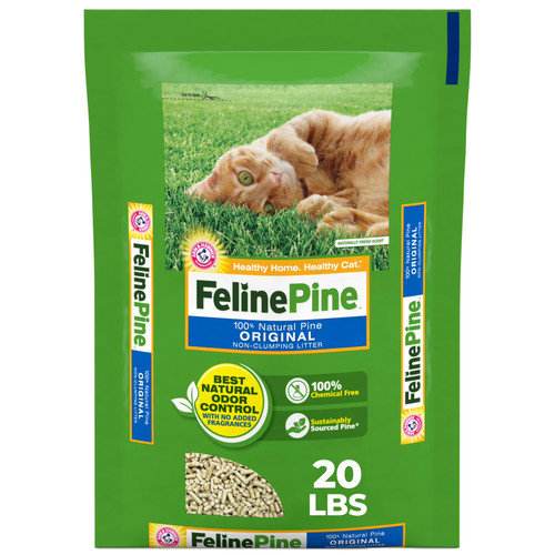 Natural cat litter - 20, pine