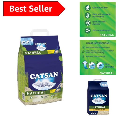 Sustainable 20l cat litter - cat,