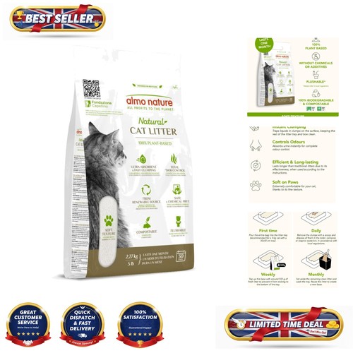 Natural cat litter - natural, 2.27kg
